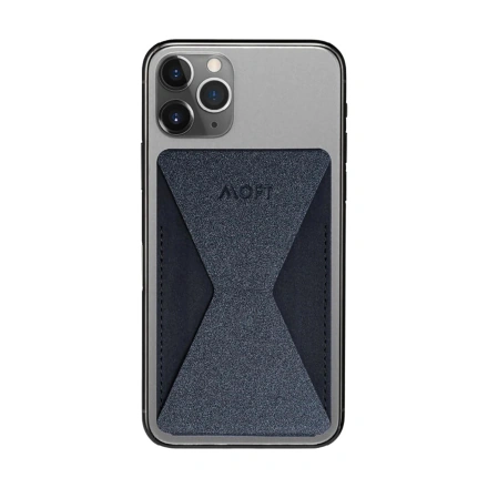 Чехол-бумажник с подставкой MOFT X Adhesive для iPhone 12 | 12 Pro | 12 Pro Max | 11 Pro | 11 Pro Max - Space Grey